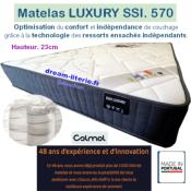 Matelas LUXURY SSI. 570 Haut. 23cm.