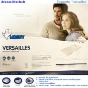 Versailles - Oreiller/Traversin simple housse, Fibre Helicoïtex.