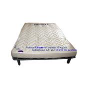 Matelas Dream HR35 kg/m3 Spécial Banquette-lit BZ,épaisseur  15 cm. Av Attaches. 140x200 cm